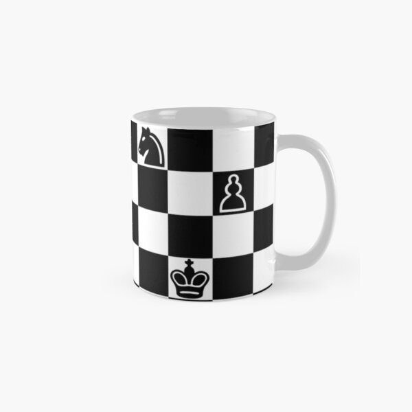 Coffee Tea Picture - Chess Classic Mug Handle Round Gifts
