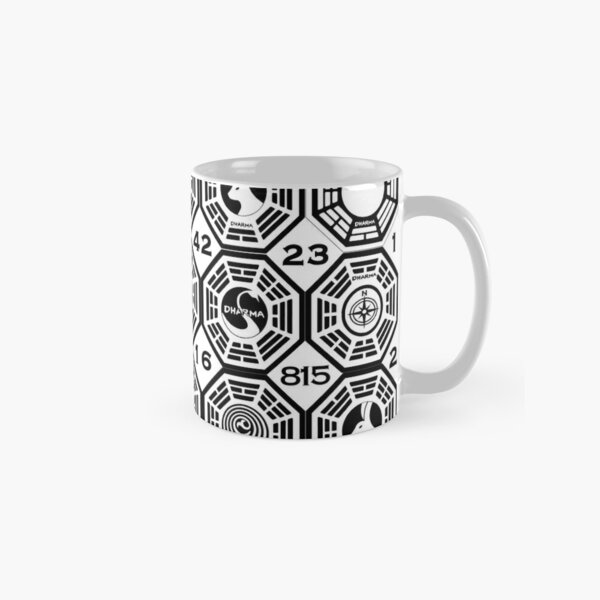 Coffee Tea Picture - Lost Dharma Stations With The Numbers