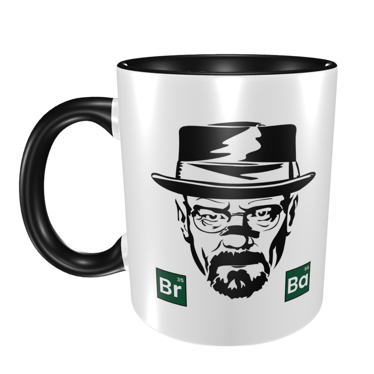 Coffee Tea Drawing - Breaking Bad Walter White Drawing Mug