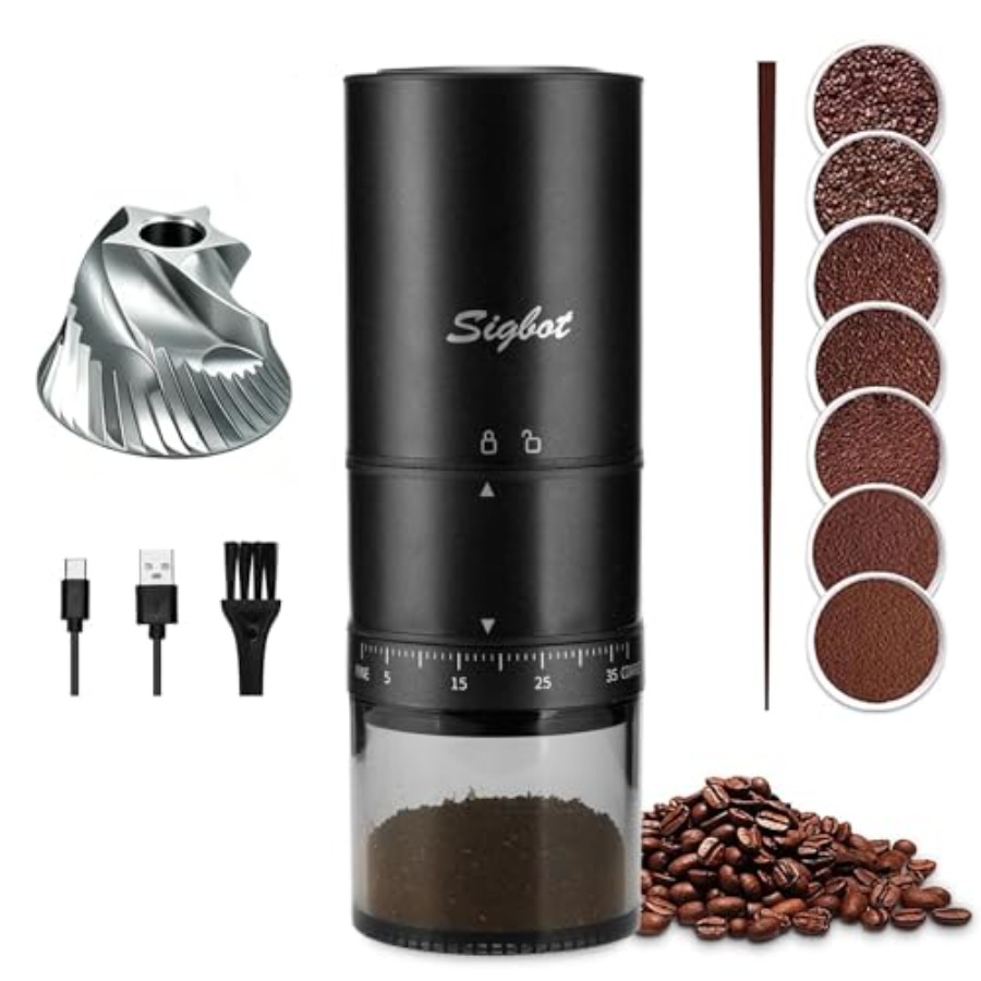 Coffee&Tea House Menu - Portable Electric Coffee Grinder - 38