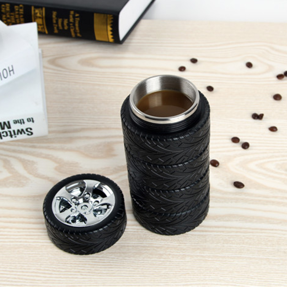 Creative tire cup, stainless s - Young Tea Coffee 评论和价格