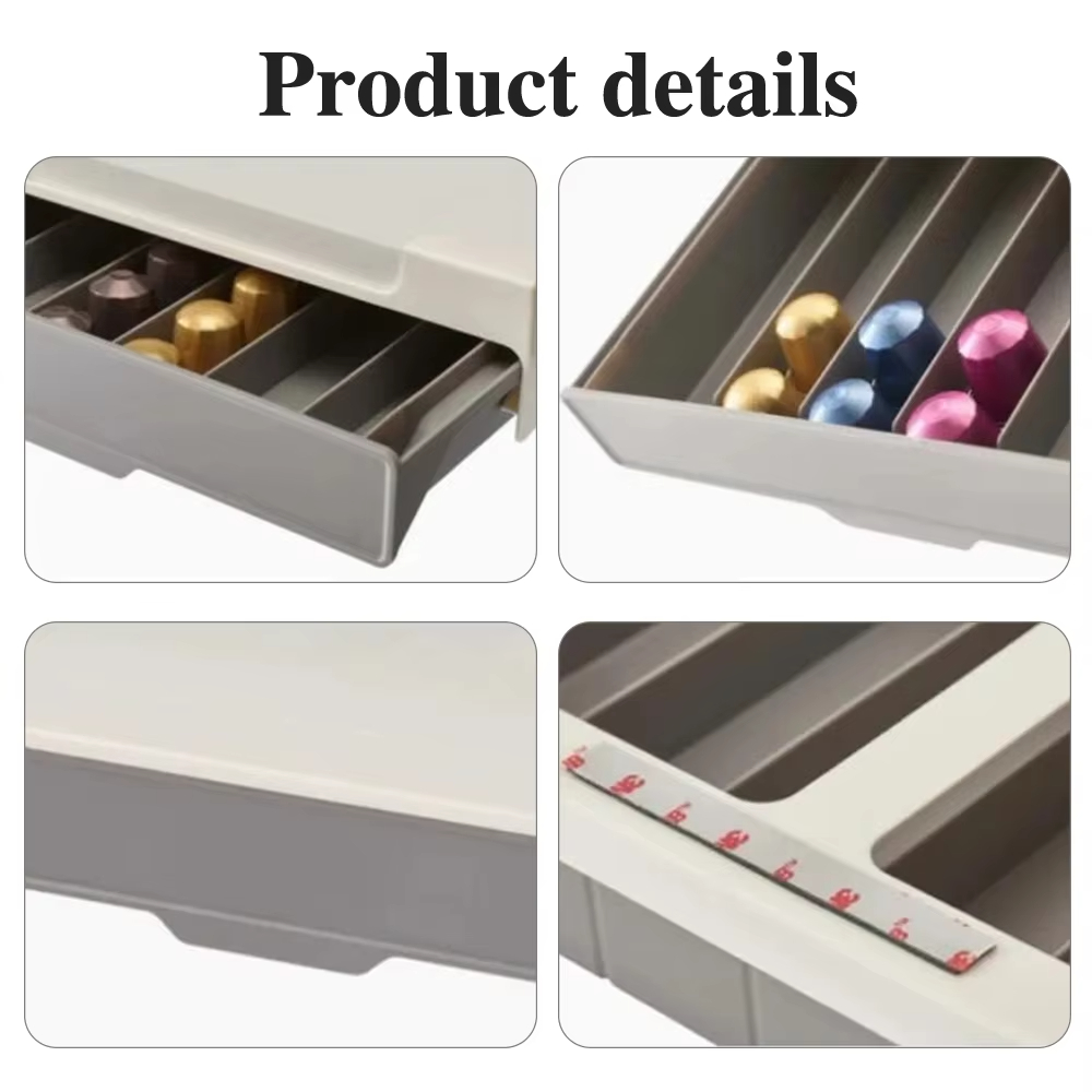 Space-Saving Coffee Capsule &  - Coffee Tea Drawer Organizer 评论和价格