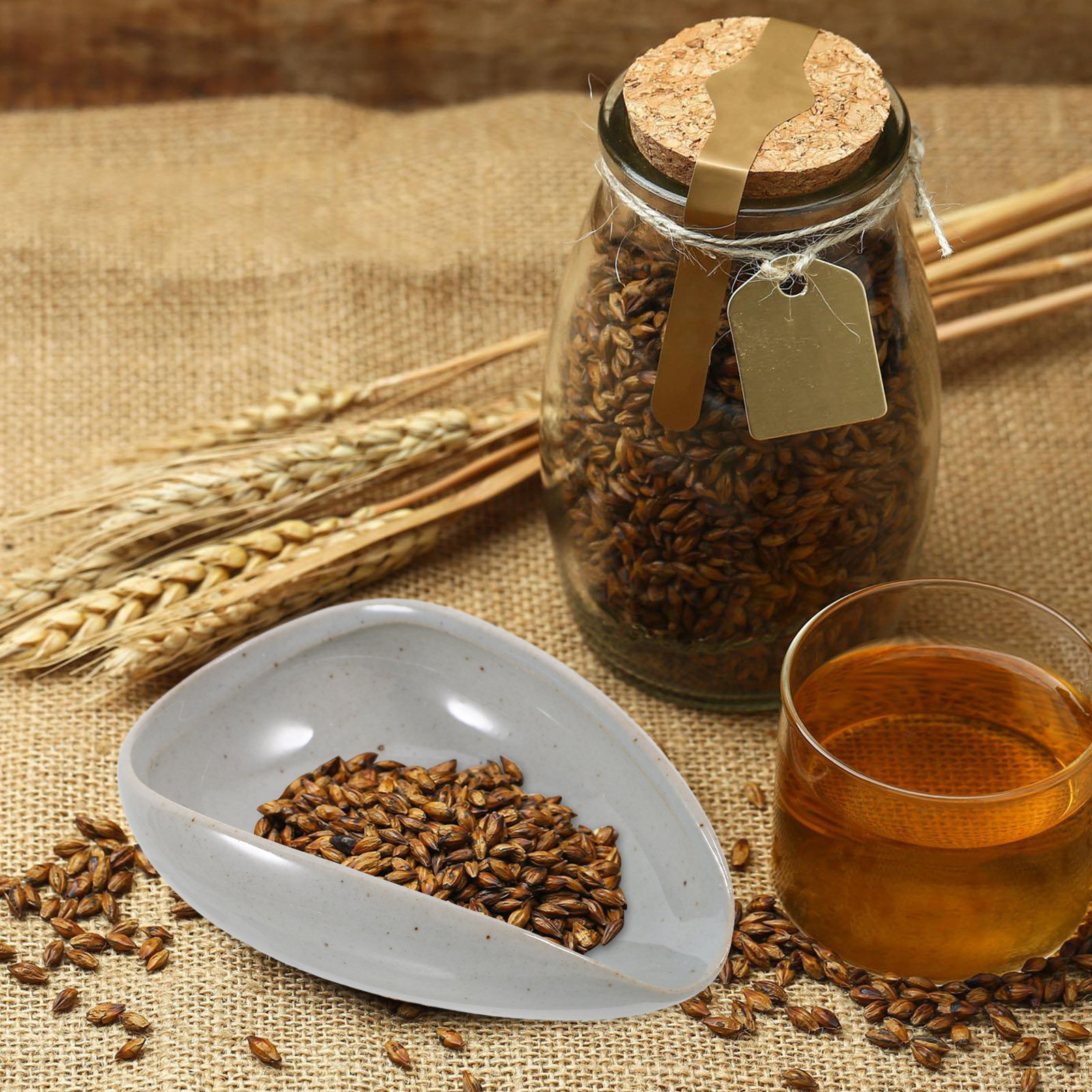 Ceramic Coffee Bean Tray Multi - Coffee Tea And Leaf 评论和价格