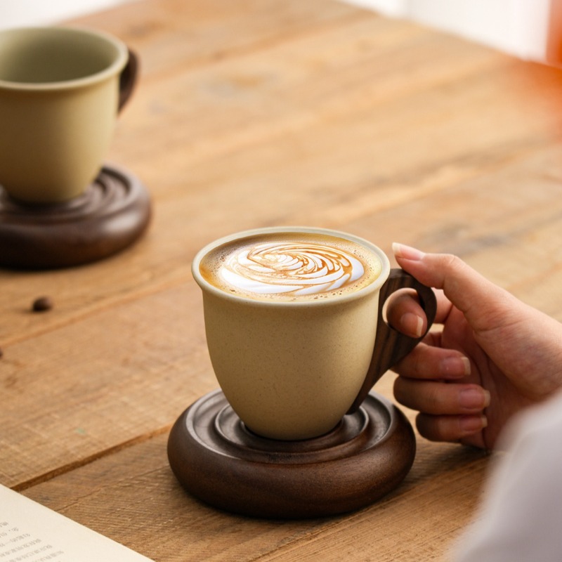 Creative Brown Ceramic and Woo - Coffee Tea Gardens 评论和价格