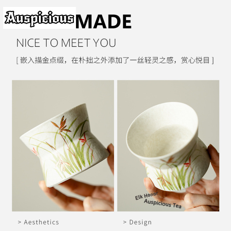 180ml Gold Drawing Hand-painte - Coffee Tea Drawing 评论和价格