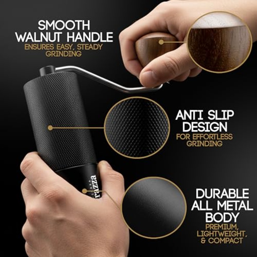Manual Coffee Grinder, Conical - Coffee&Tea House Menu 评论和价格