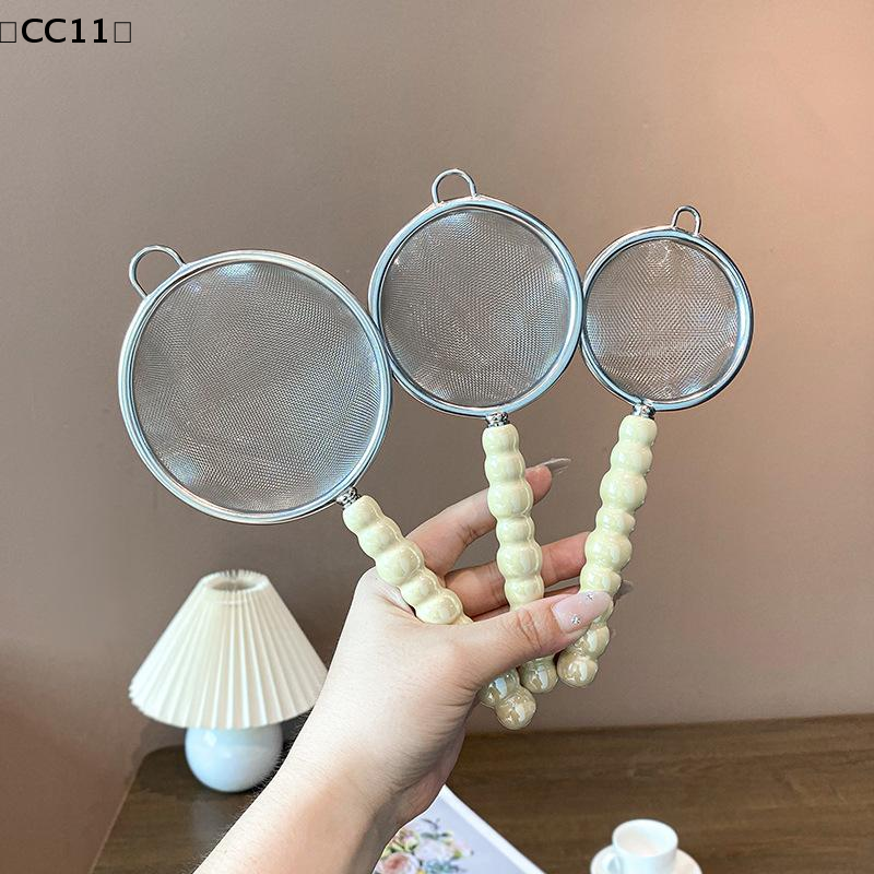 Tea Strainer With Pearl Cerami - Coffee Tea And Leaf 评论和价格