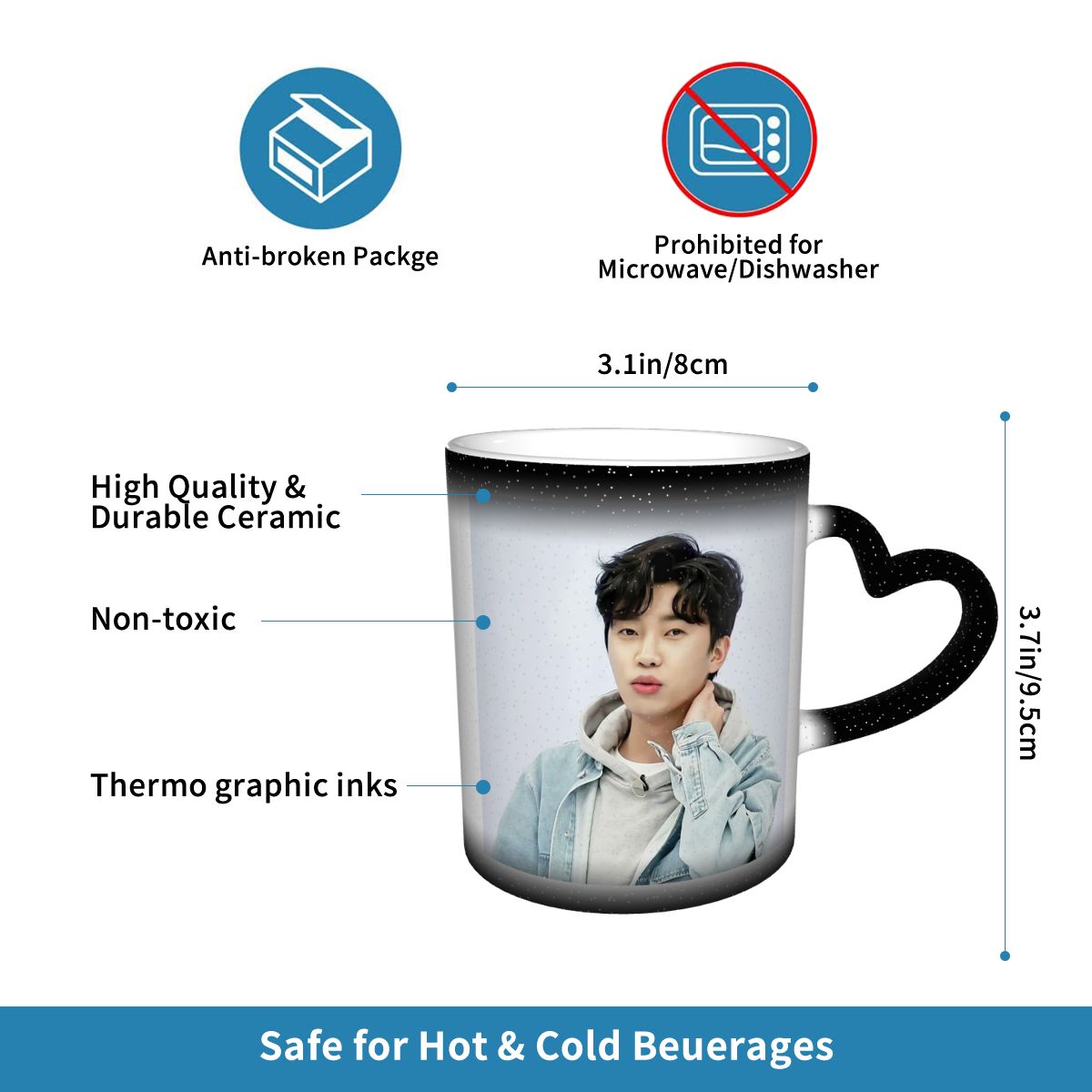 Lim Young Woong Mug Funny Cera - Young Tea Coffee 评论和价格