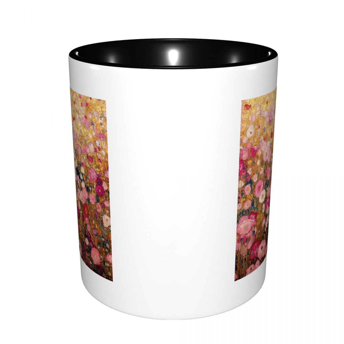 Gustav Klimt Pink Flower Garde - Coffee Tea Gardens 评论和价格