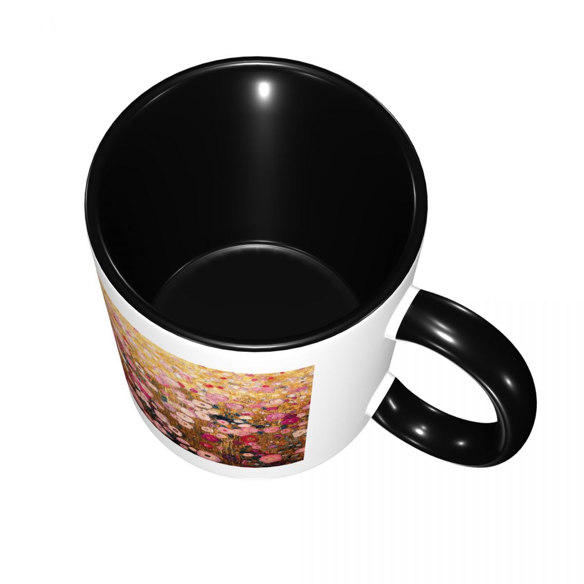 Gustav Klimt Pink Flower Garde - Coffee Tea Gardens 评论和价格