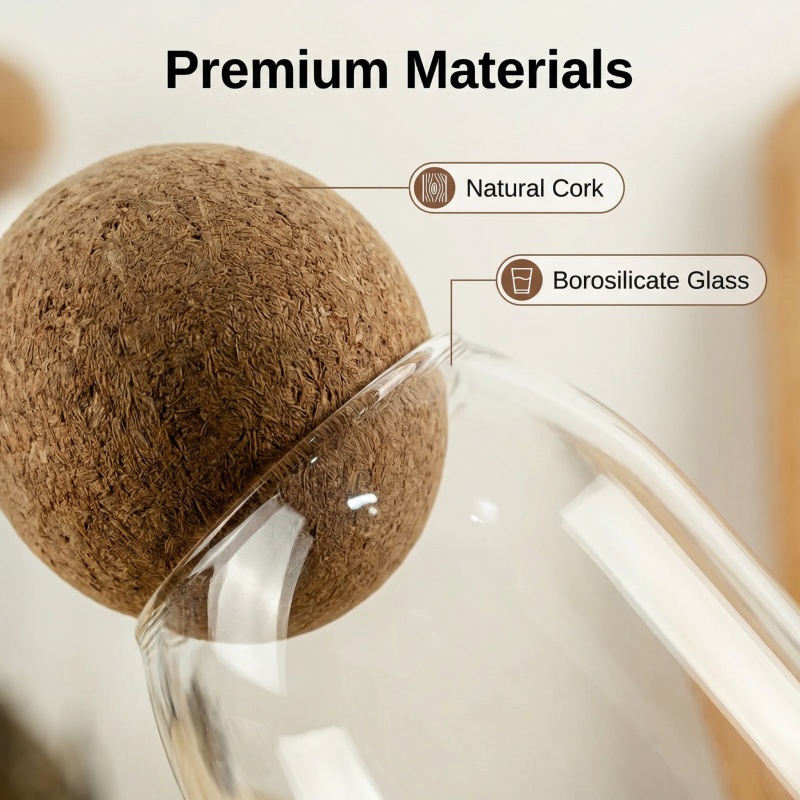 Four size Sealed Jar Glass Cor - Coffee Tea Drawer Organizer 评论和价格