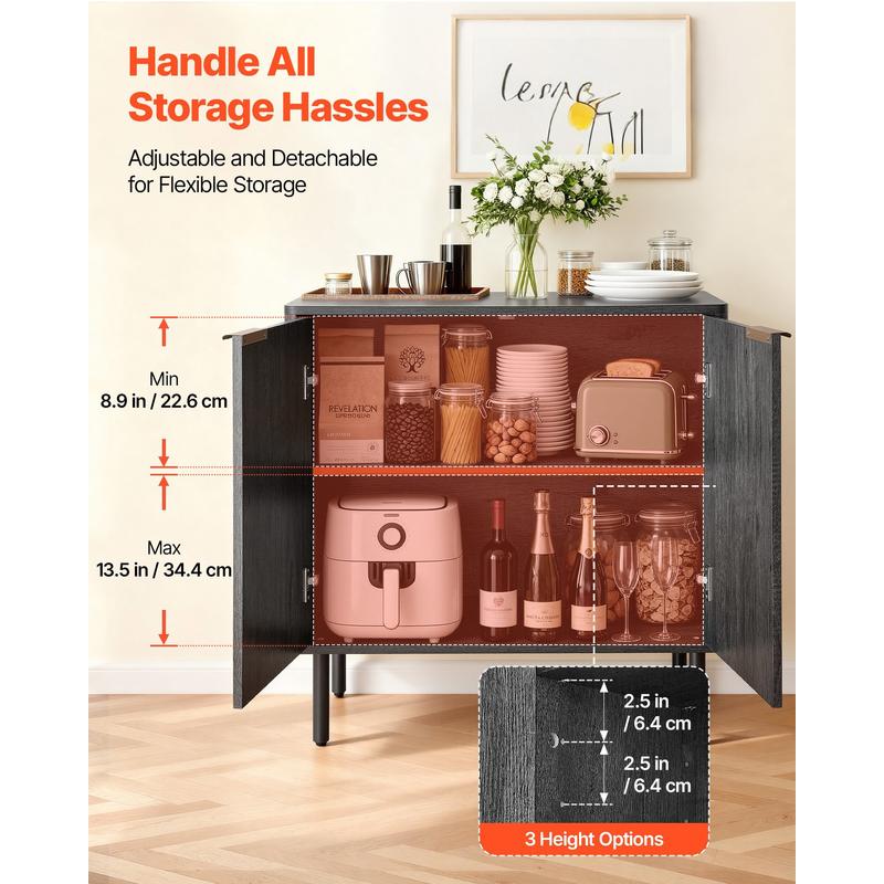 Coffee Bar Cabinet, Mid Centur - Coffee&Tea House Menu 评论和价格