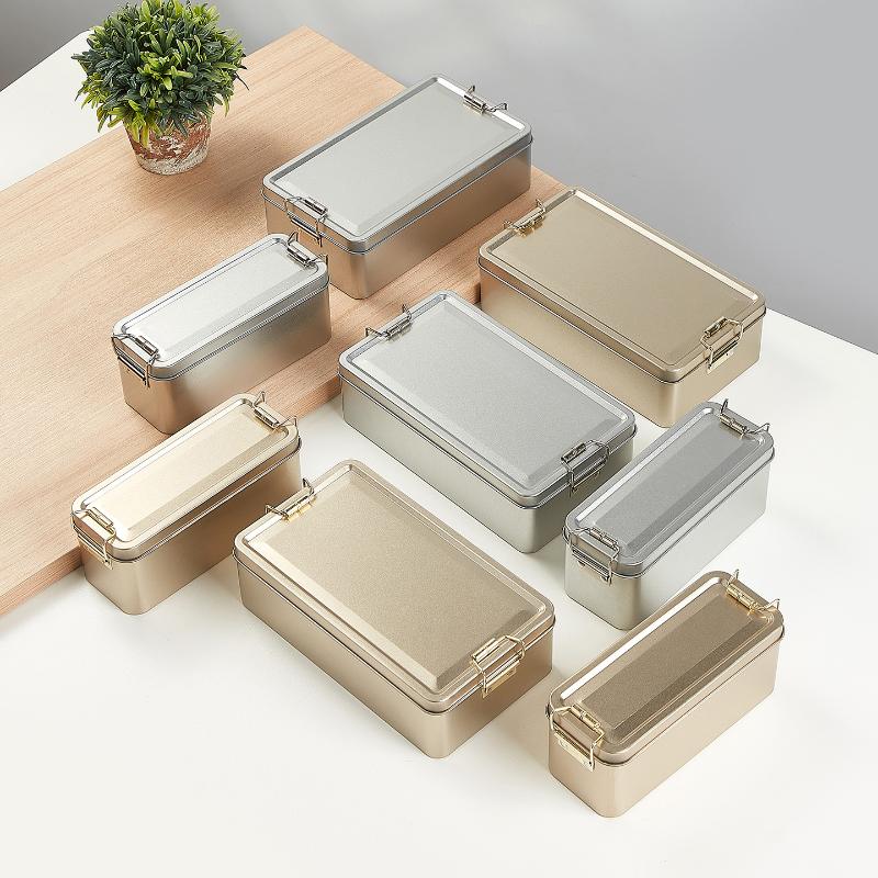 1/3Pcs Rectangular Tinplate Co - Coffee Tea Drawer Organizer 评论和价格