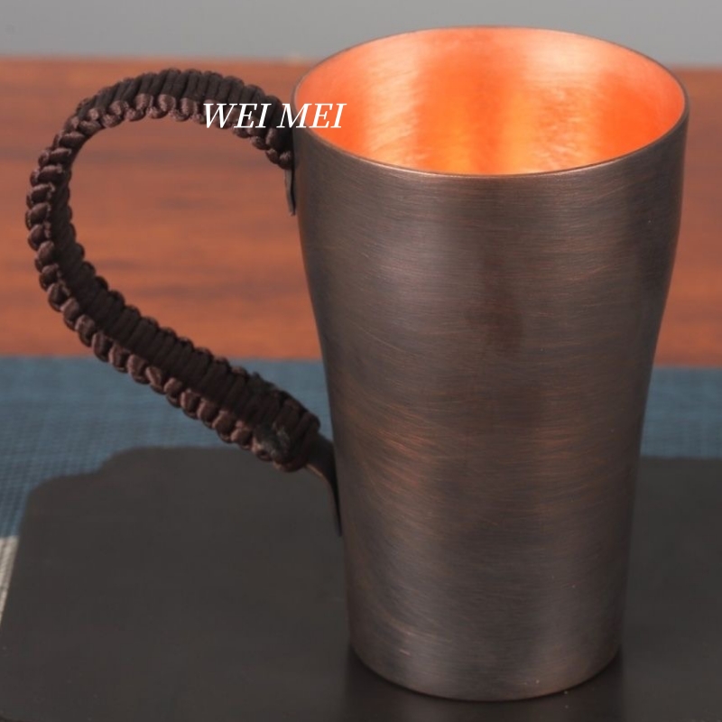 Vintage Copper Coffee Mug 300m - Coffee Tea Drawing 评论和价格