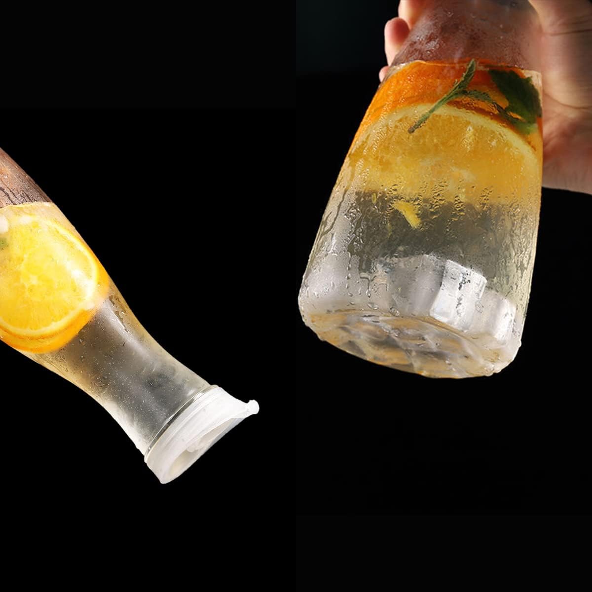 1pcsPitchers With Lid,Clear Pl - Coffee Tea Jar Set 评论和价格