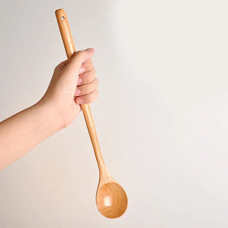 1pcs Wooden Spoon Tableware Ki - Tea Coffee Utensils 评论和价格