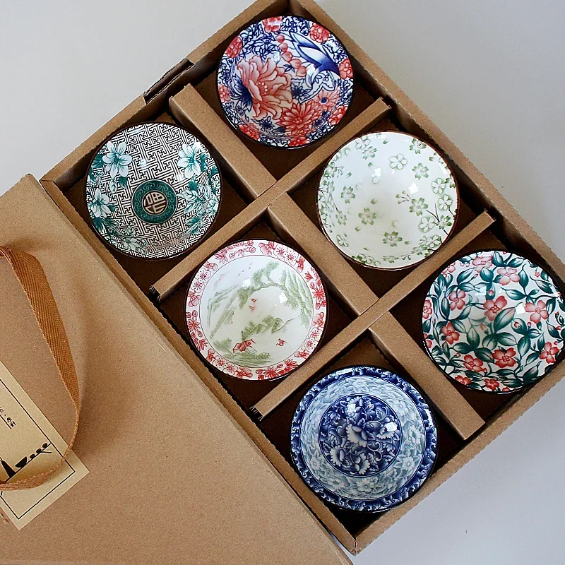 6PCS Chinese Household Teaware - Coffee Tea In Chinese 评论和价格