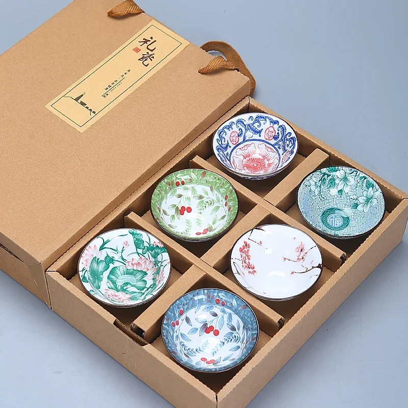 6PCS Chinese Household Teaware - Coffee Tea In Chinese 评论和价格
