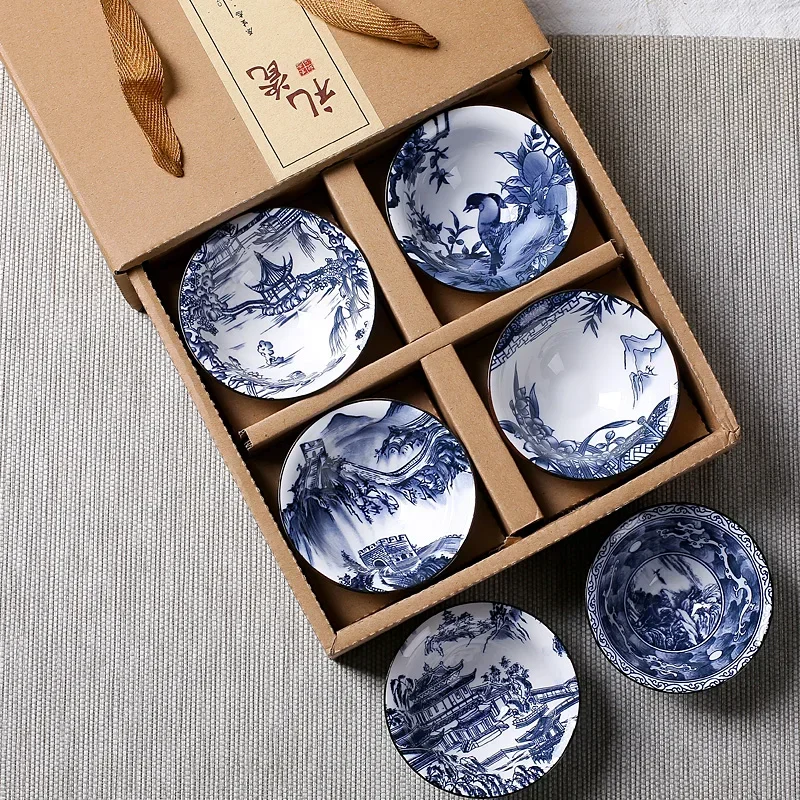 6PCS Chinese Household Teaware - Coffee Tea In Chinese 评论和价格