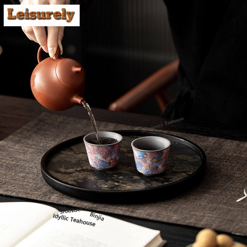 Rock Panel Tea Tray Dessert Ca - Coffee Tea In Chinese 评论和价格