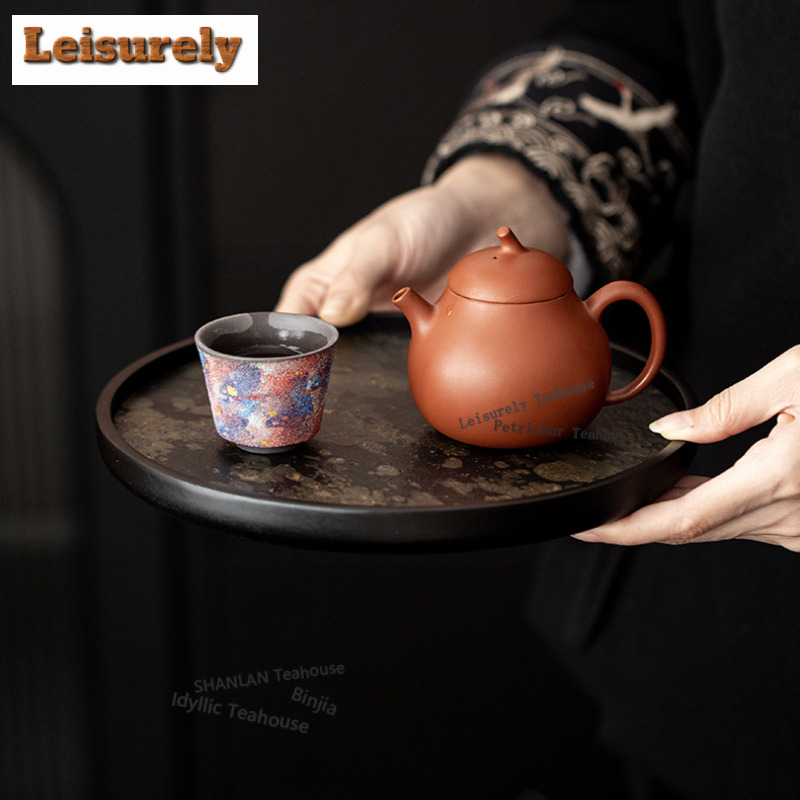 Rock Panel Tea Tray Dessert Ca - Coffee Tea In Chinese 评论和价格