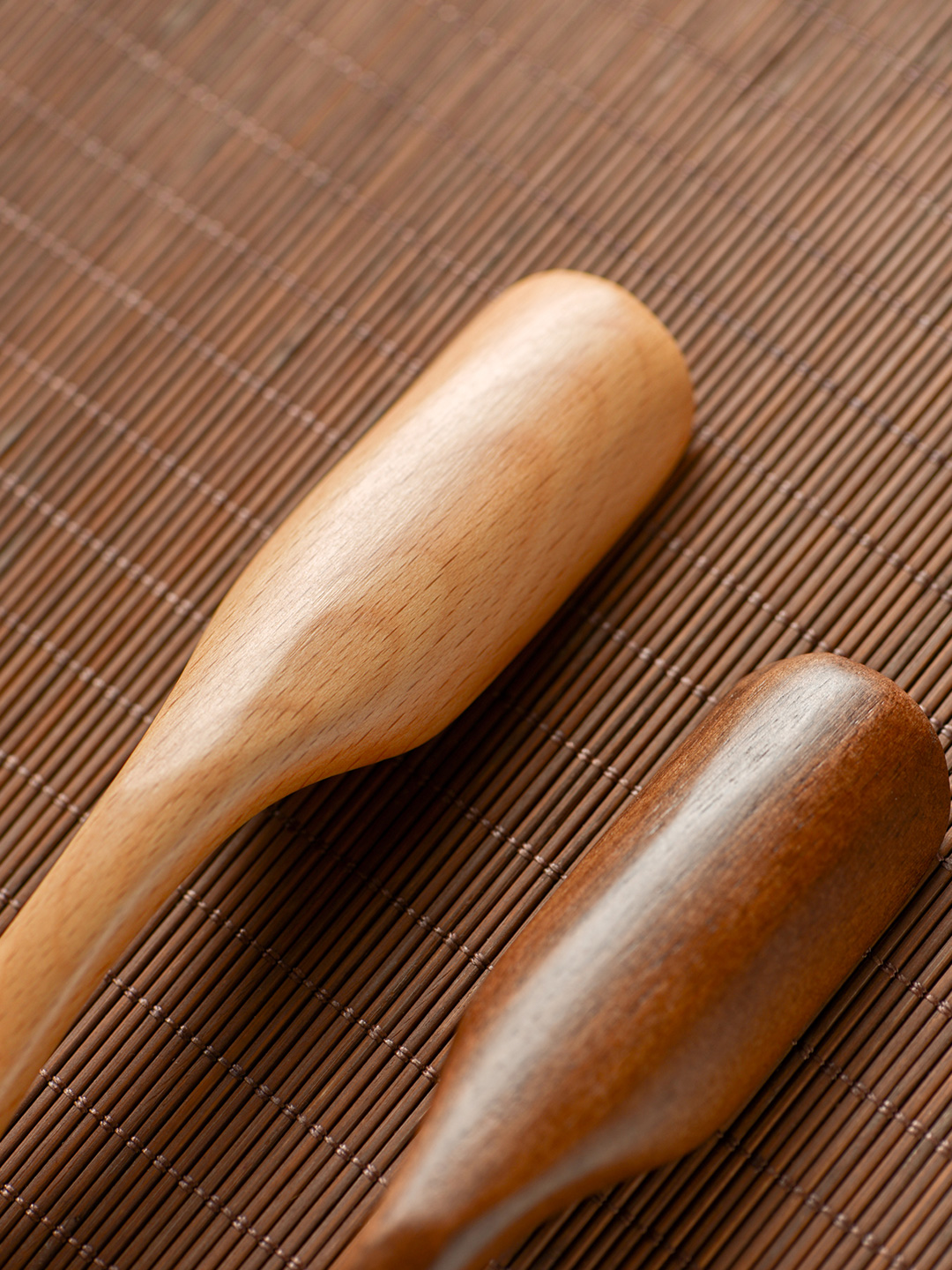 Walnut Wood Tea Spoon Tea Cere - Tea Coffee Utensils 评论和价格