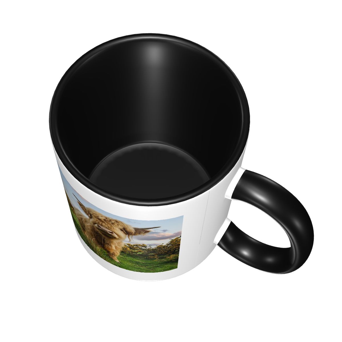 Young Highland Cow Mug Funny C - Young Tea Coffee 评论和价格