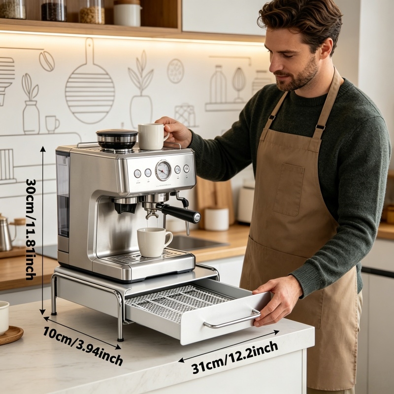 Capsule Coffee Display Rack wi - Coffee Tea Drawer Organizer 评论和价格