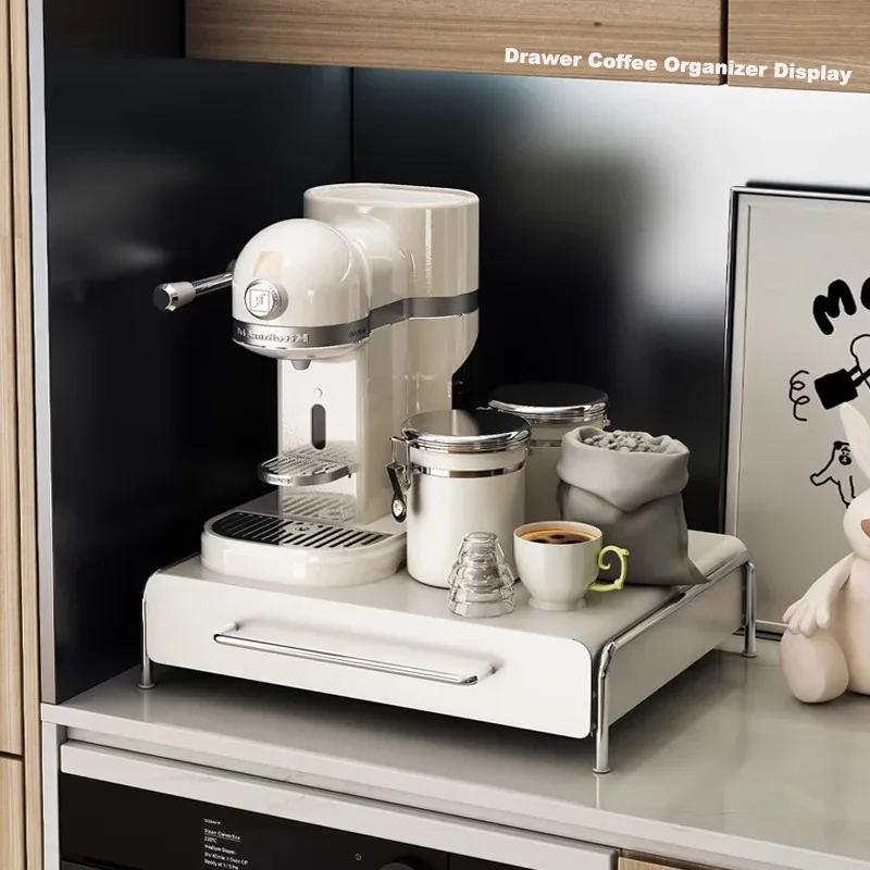 Capsule Coffee Display Rack wi - Coffee Tea Drawer Organizer 评论和价格