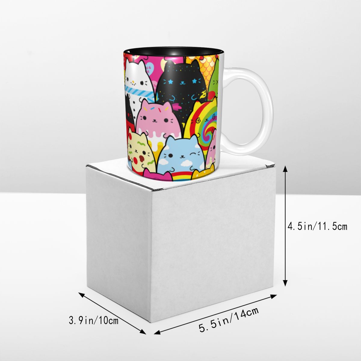 Cats Vs Pickles Mug Funny Cera - Coffee Vs Tea 评论和价格