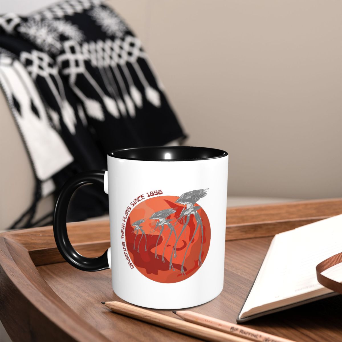 War Of The Worlds Drawing Thei - Coffee Tea Drawing 评论和价格