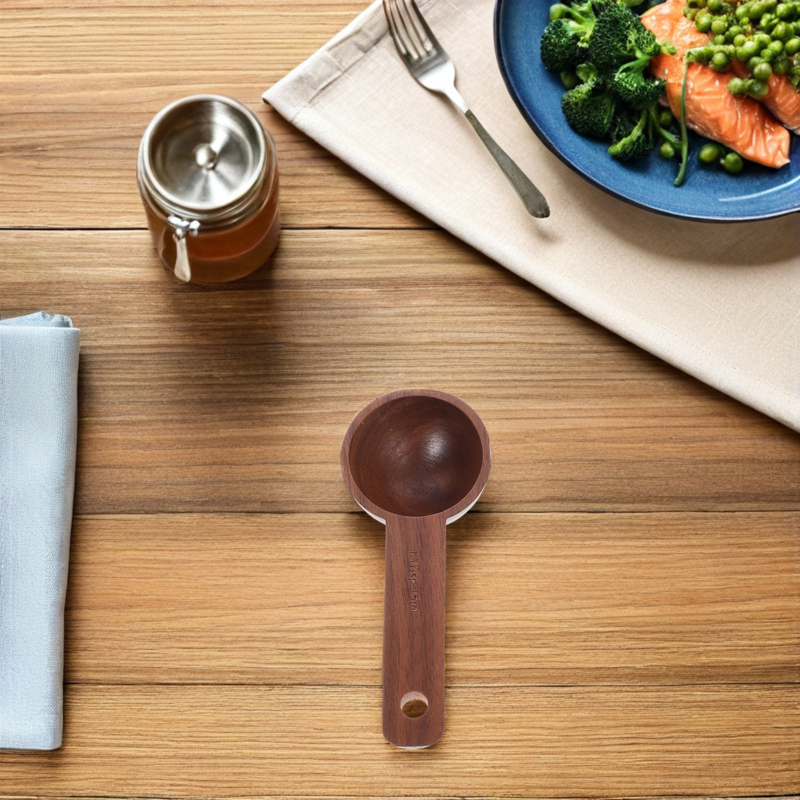 2Pcs Wooden Coffee Scoop Measu - Coffee Tea And Leaf 评论和价格