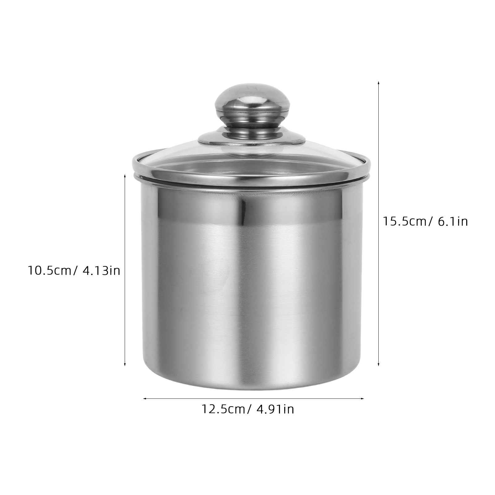 Stainless Steel Kitchen Canist - Coffee Tea Jar Set 评论和价格