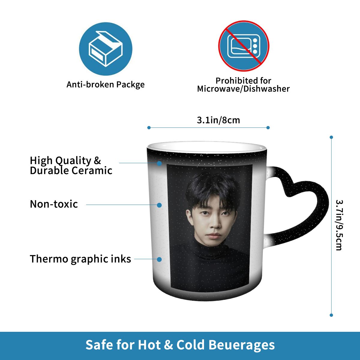 Lim Young Woong Mug Funny Cera - Young Tea Coffee 评论和价格