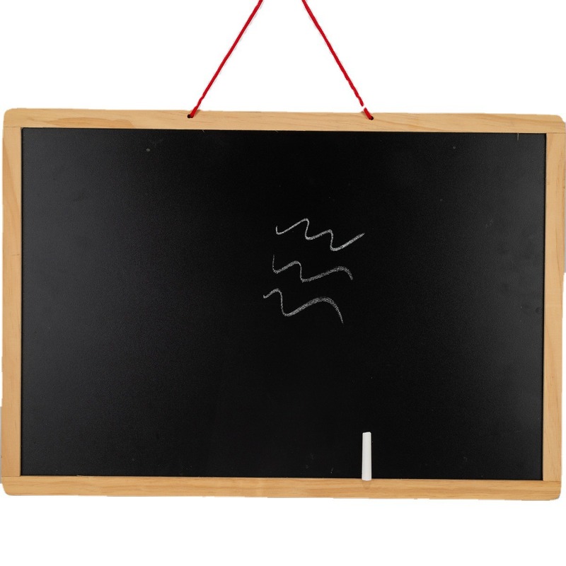 Wooden Small Blackboard Milk T - Coffee Tea Drawing 评论和价格