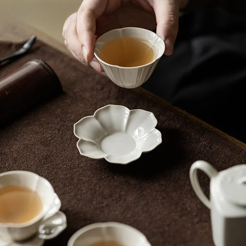 Plant Ash Sunflower Coasters L - Coffee Tea In Chinese 评论和价格