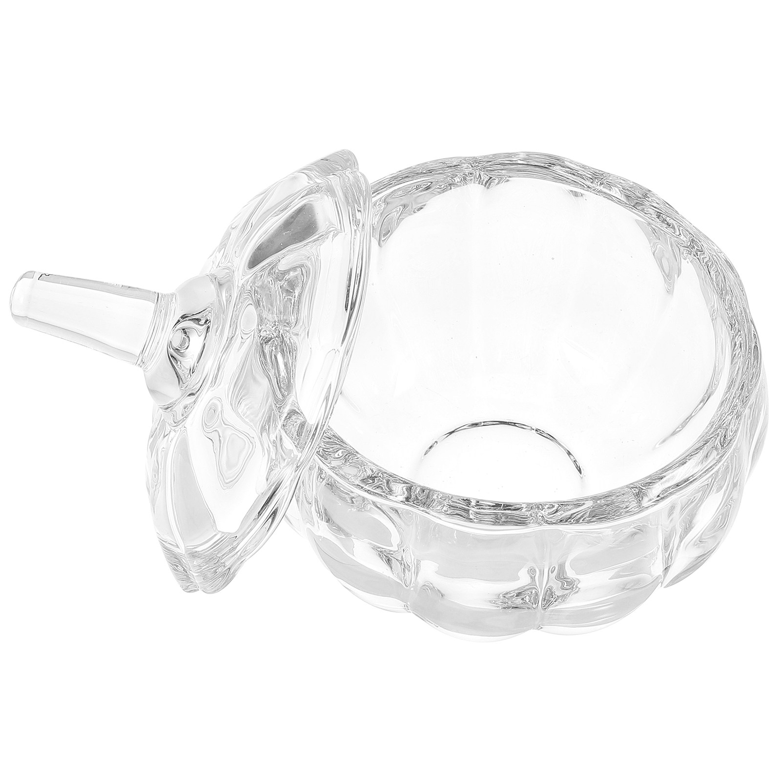 Pumpkin Shape Transparent Glas - Coffee Tea Jar Set 评论和价格