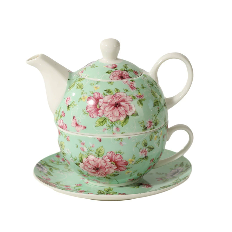 Flower Teapots,Coffee Pot,Moth - Coffee Tea Jar Set 评论和价格