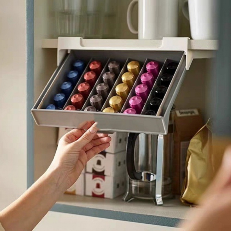 Capsule Coffee Tea Bag Storage - Coffee Tea Drawer Organizer 评论和价格