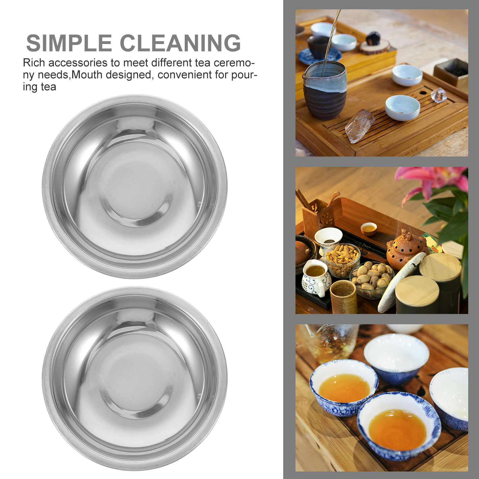 6Pcs Stainless Steel Tea Bag D - Coffee Tea And Leaf 评论和价格