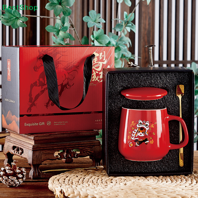♥400ml Ceramic Mug Gift Set –  - Coffee Tea Drawer Organizer 评论和价格