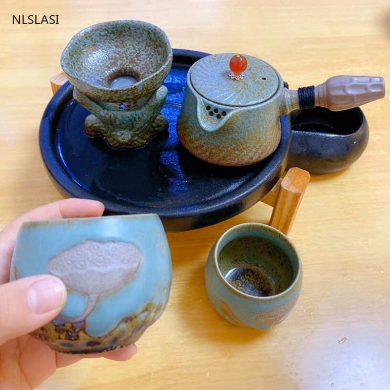 Retro Ceramic Tea Strainer Han - Coffee Tea In Chinese 评论和价格