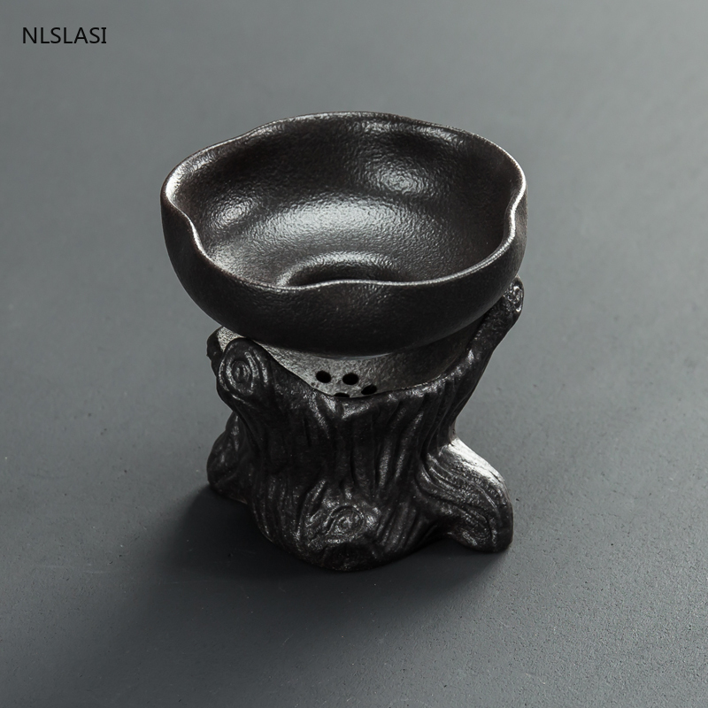 Retro Ceramic Tea Strainer Han - Coffee Tea In Chinese 评论和价格
