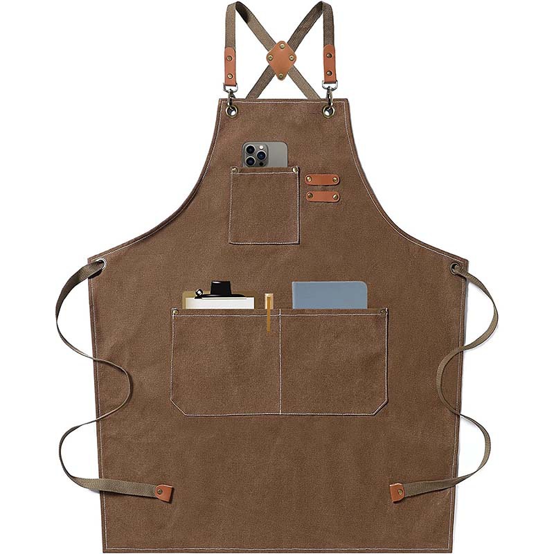 Canvas apron made of cotton su - Coffee Tea Gardens 评论和价格