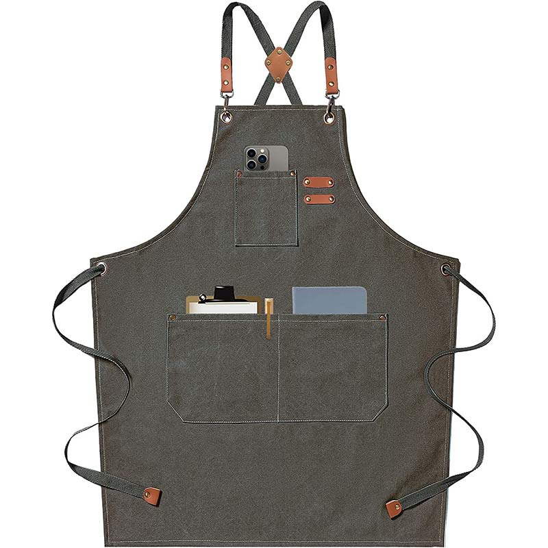 Canvas apron made of cotton su - Coffee Tea Gardens 评论和价格