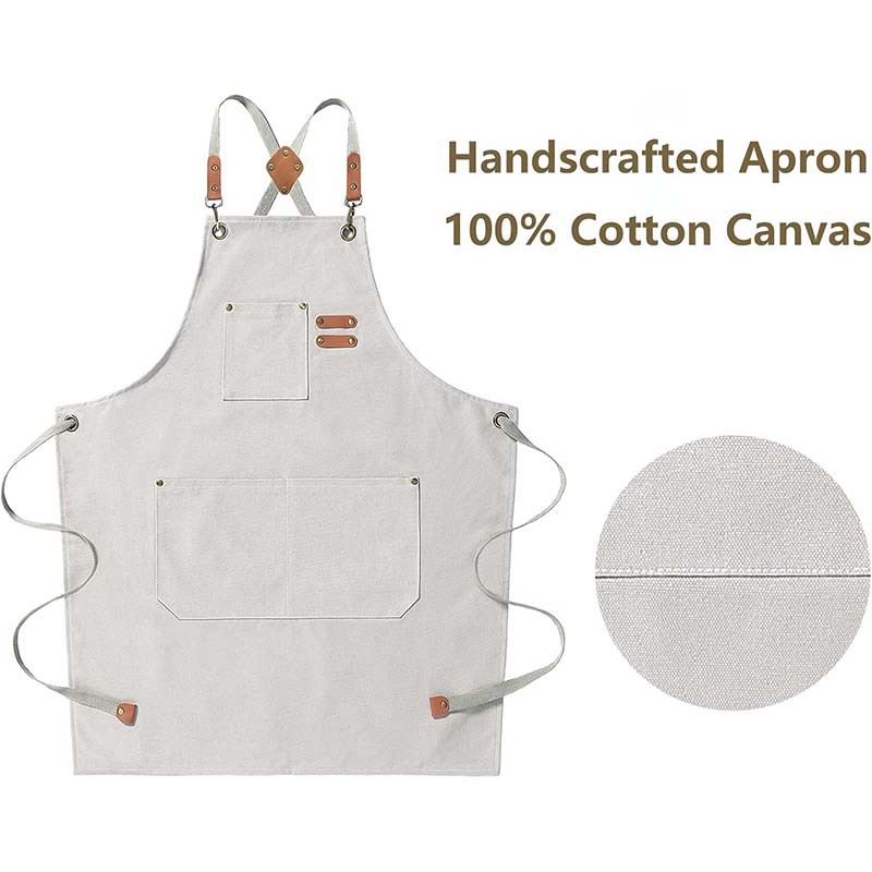 Canvas apron made of cotton su - Coffee Tea Gardens 评论和价格
