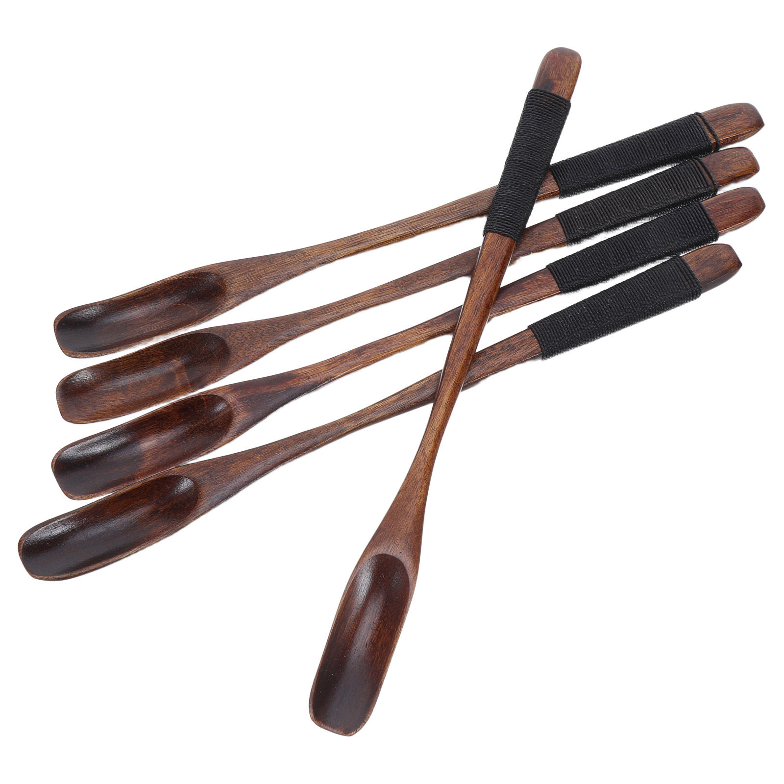 5pcs Wooden Stirring Spoon 8