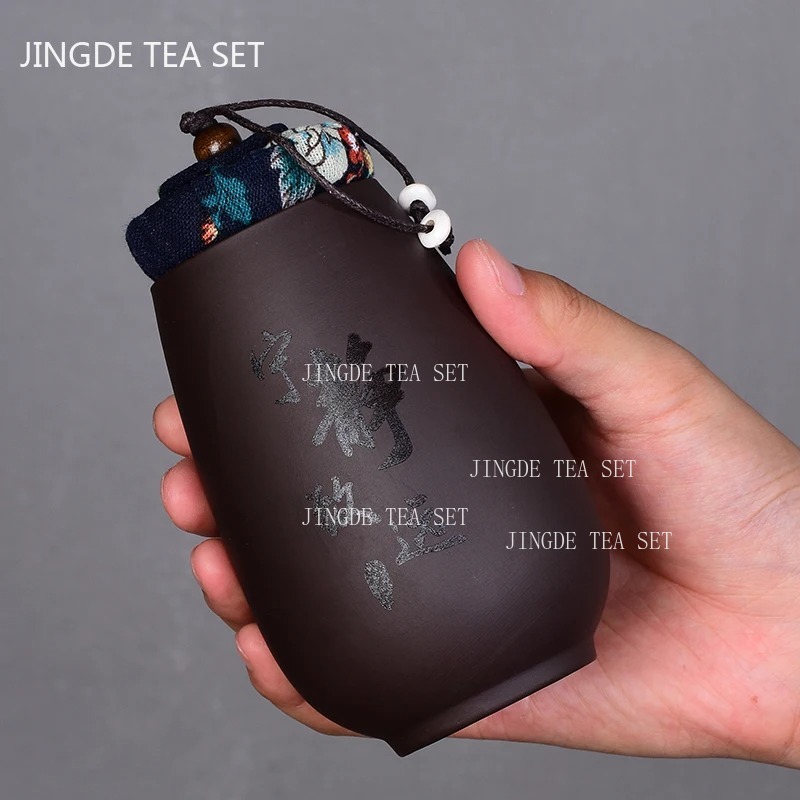 Chinese Purple Sand Small Tea  - Coffee Tea Jar Set 评论和价格