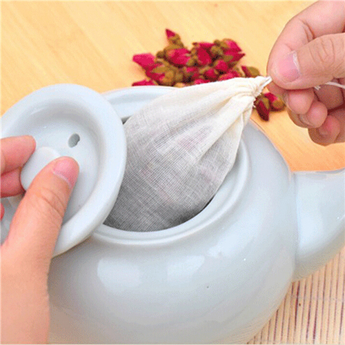 1pc/10Pcs Cotton Tea Bags Musl - Coffee Tea Gardens 评论和价格