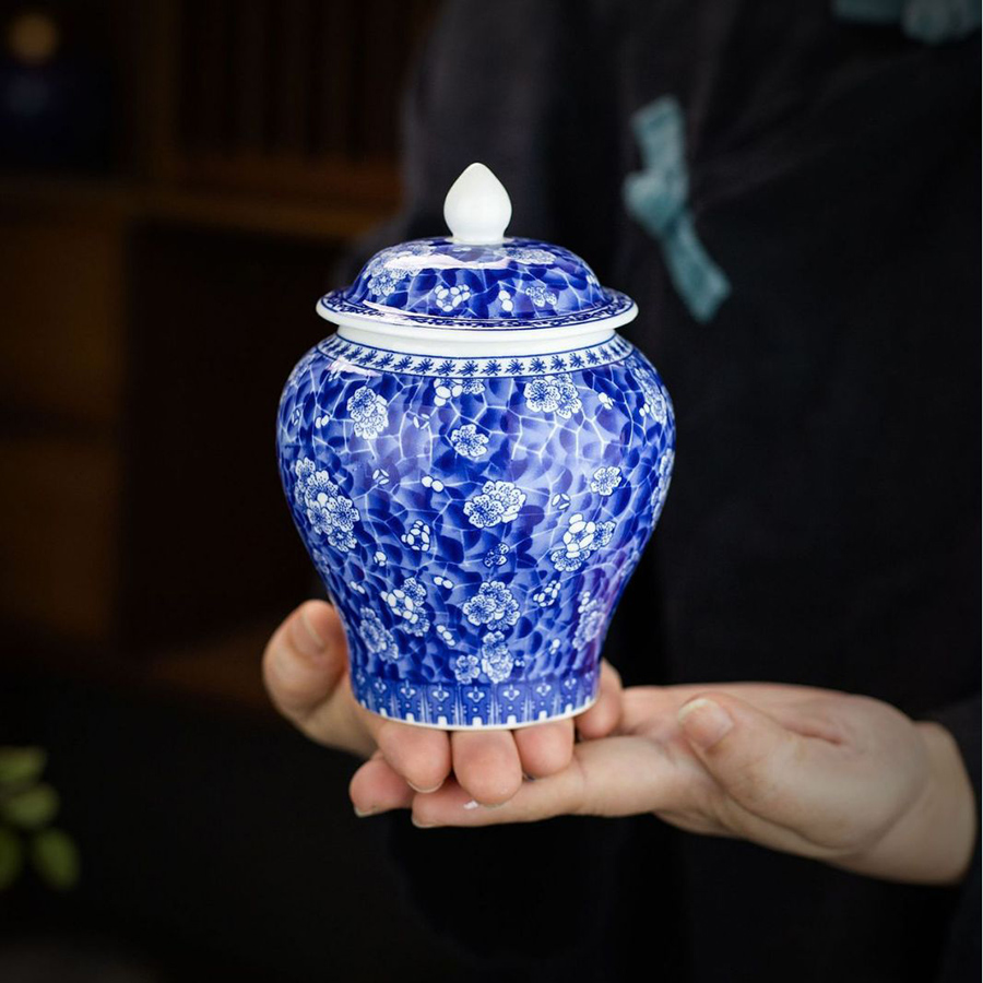 Blue and White Porcelain Tea C - Coffee Tea Drawer Organizer 评论和价格